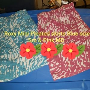 Roxy mini skirts